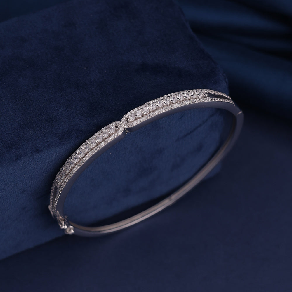 AllWell Jewellery Twinkling Diamond Storm  925 Sterling Silver Bracelet