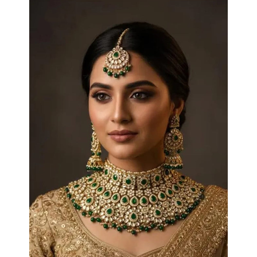 Neetu Art Premium Kundan Bridal Necklace Set
