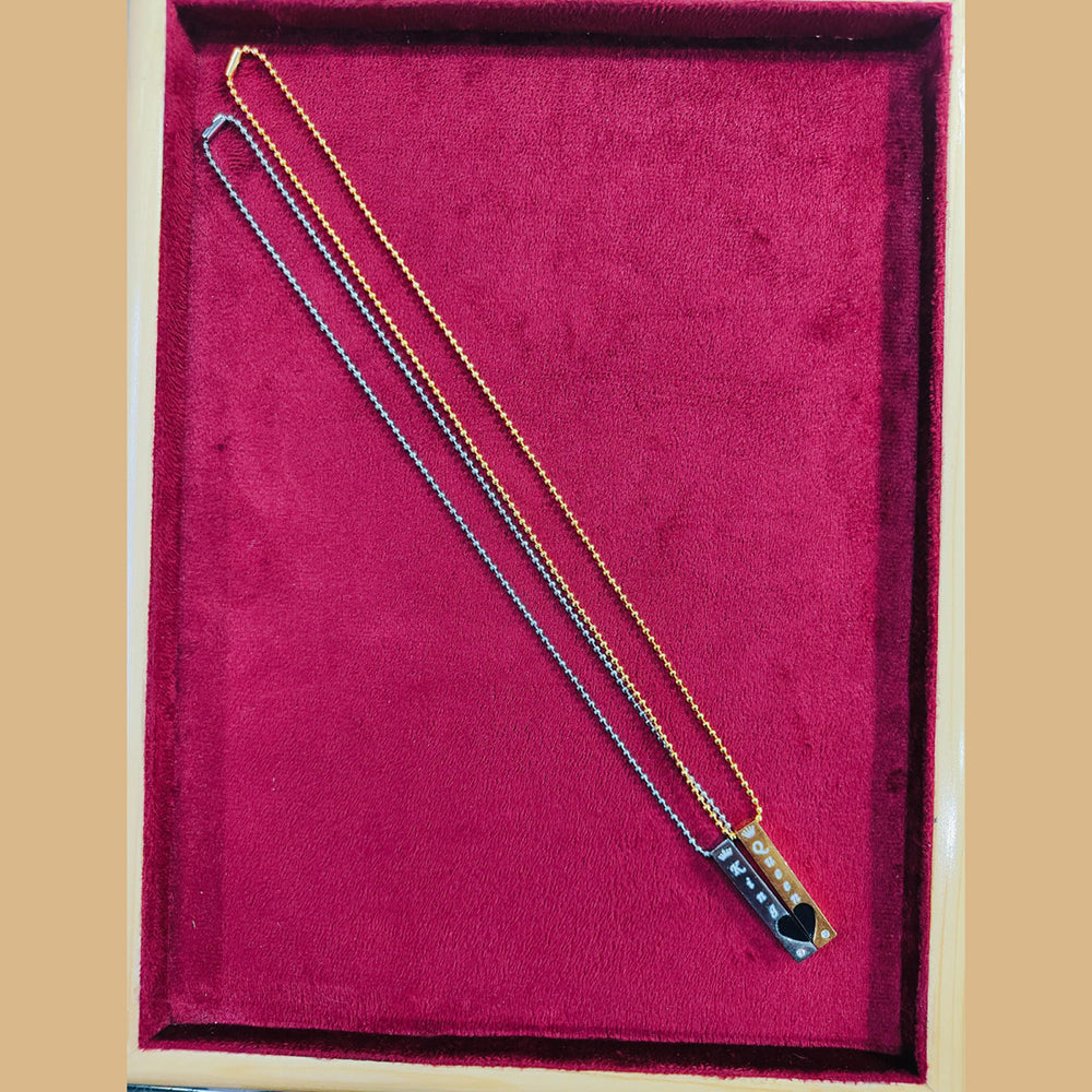 Manisha Jewellery Couple Chain Pendant
