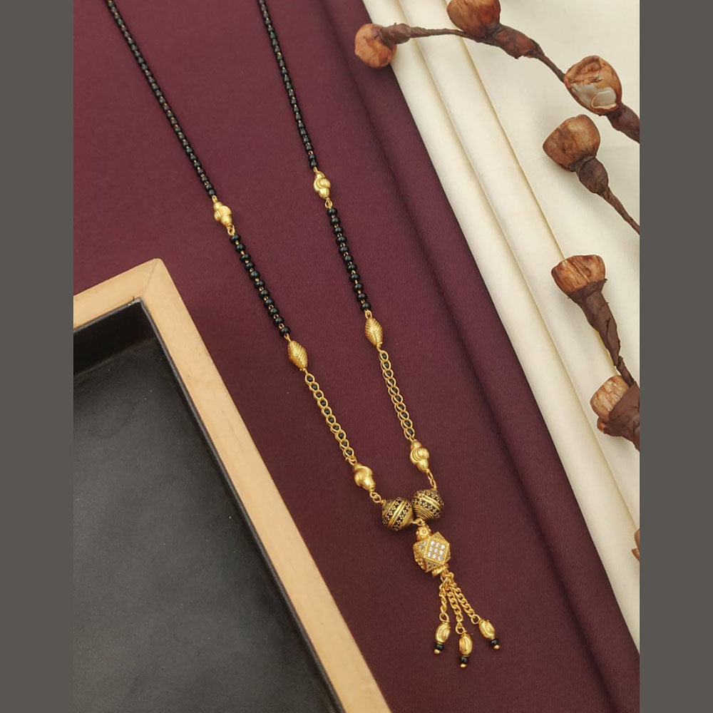 Manisha Jewellery Gold Plated Mangalsutra