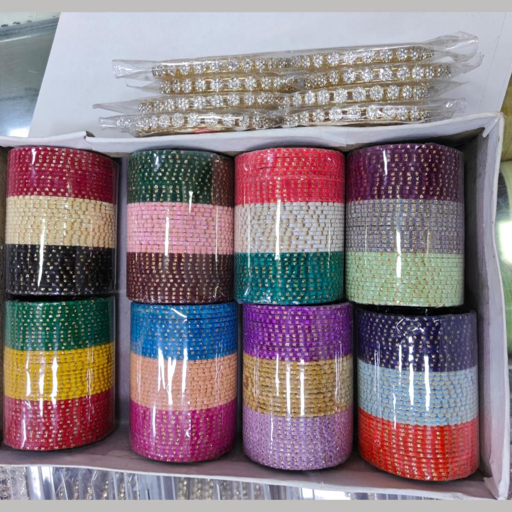 Manisha Jewellery Metal Bangles Set (Assorted Color)