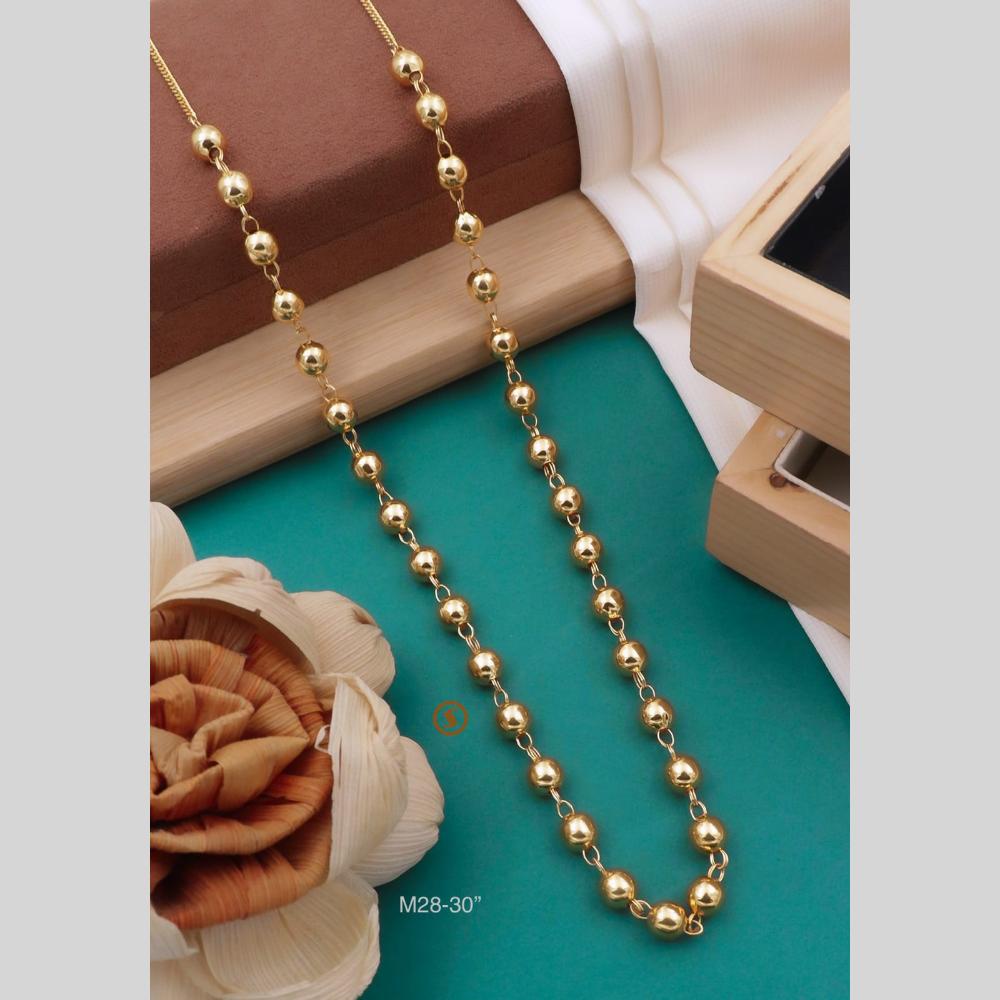 Manisha Jewellery Timeless Beauty Gold Plated Necklace