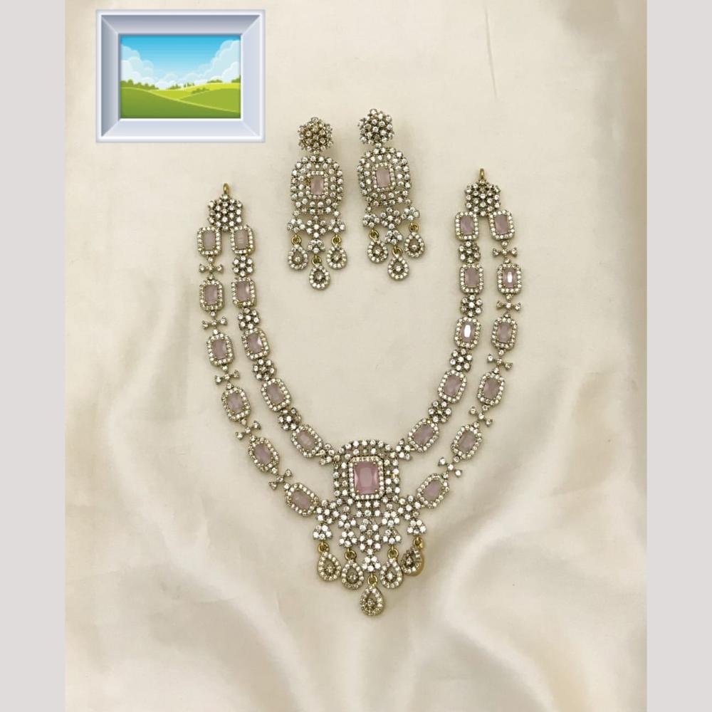 Manisha Jewelley Austrian Stone Necklace Set