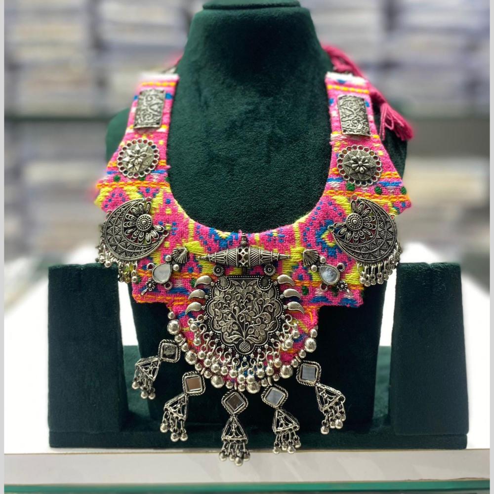 Manisha Jewellery Multicolor Thread Necklace for Bold Looks