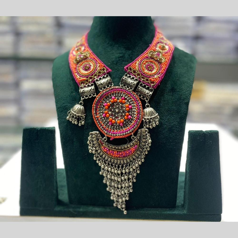 Manisha Jewellery Multicolor Thread Necklace for Bold Looks