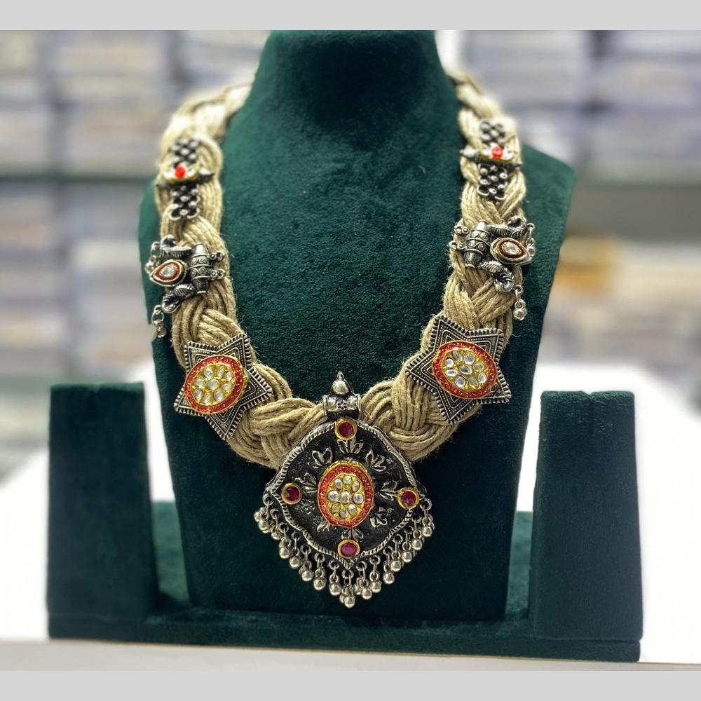 Manisha Jewellery Multicolor Thread Necklace for Bold Looks