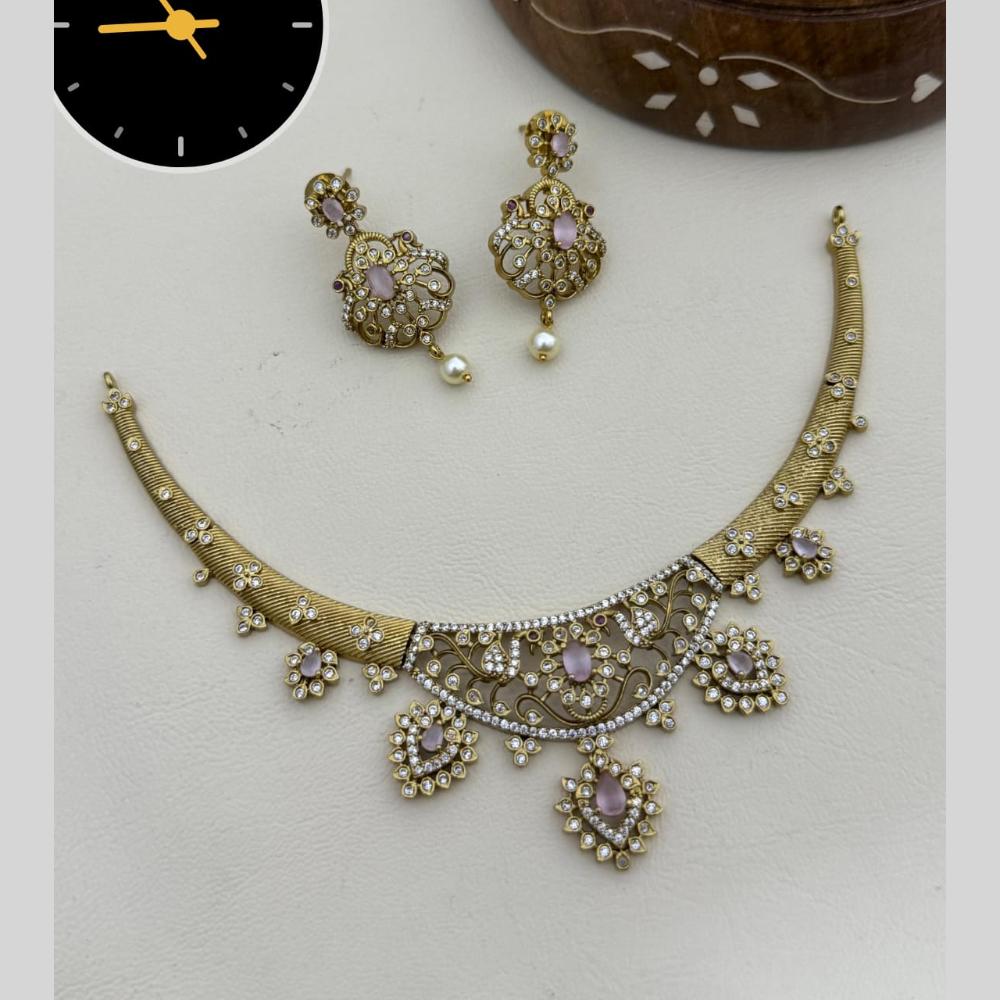 Manisha Jewellery Austrian Stone Necklace Set