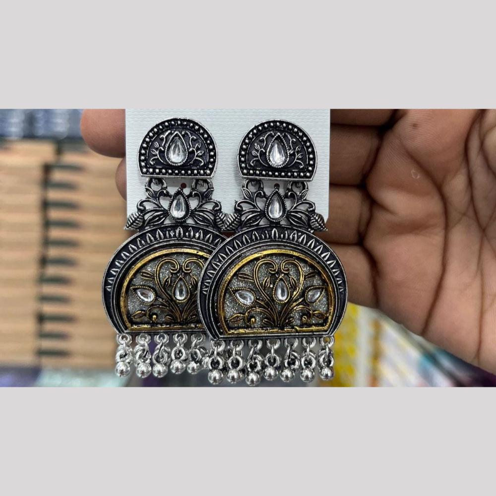 Manisha Jewellery 2 Tone Finish Dangler Earrings Perfect For Every Look