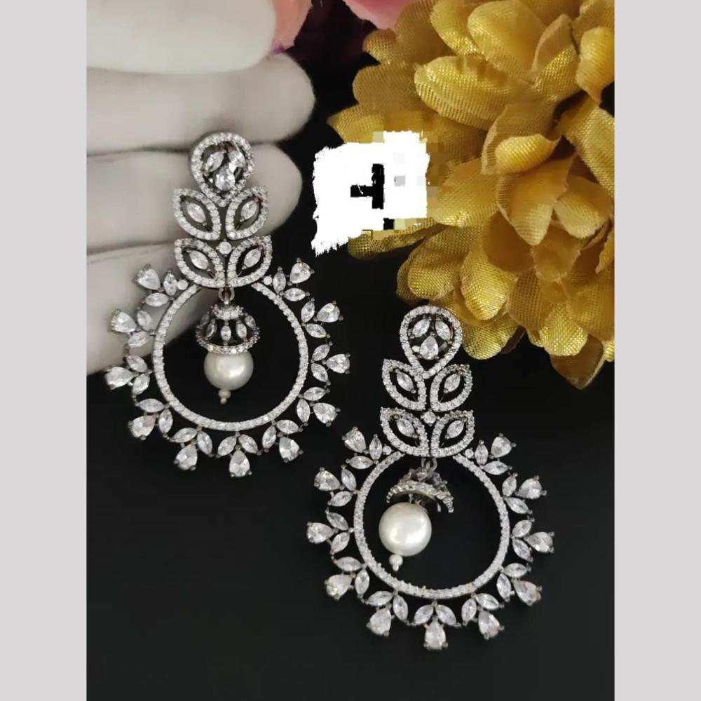 Manisha Jewellery Premimum  American Diamonds Dangler Earrings Elegant Shine For Every Occasion
