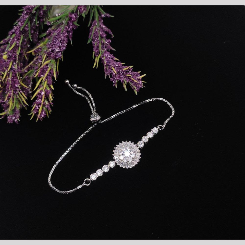 Manisha Jewellery Designer Austrain Stone Bracelet A Modern Twist On Traditional Elegance