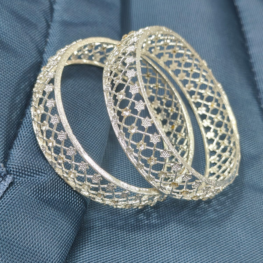 Manisha Jewellery Designer Austrian Stone Bangles Kada