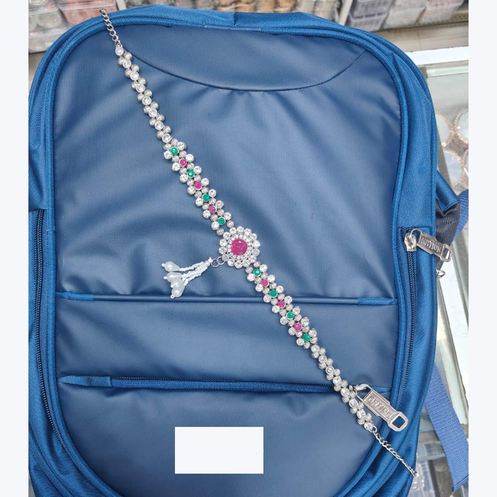 Manisha Jewellery Handcrafted Oxidised Kamarband with Antique Look for Cultural Functions