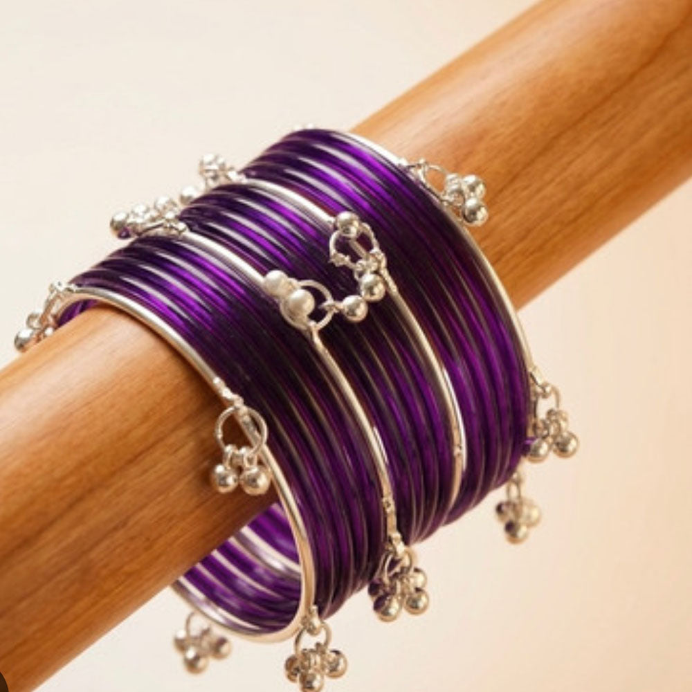 Manisha Jewellery Royal Look Gelly Kashmiri Bangles Set