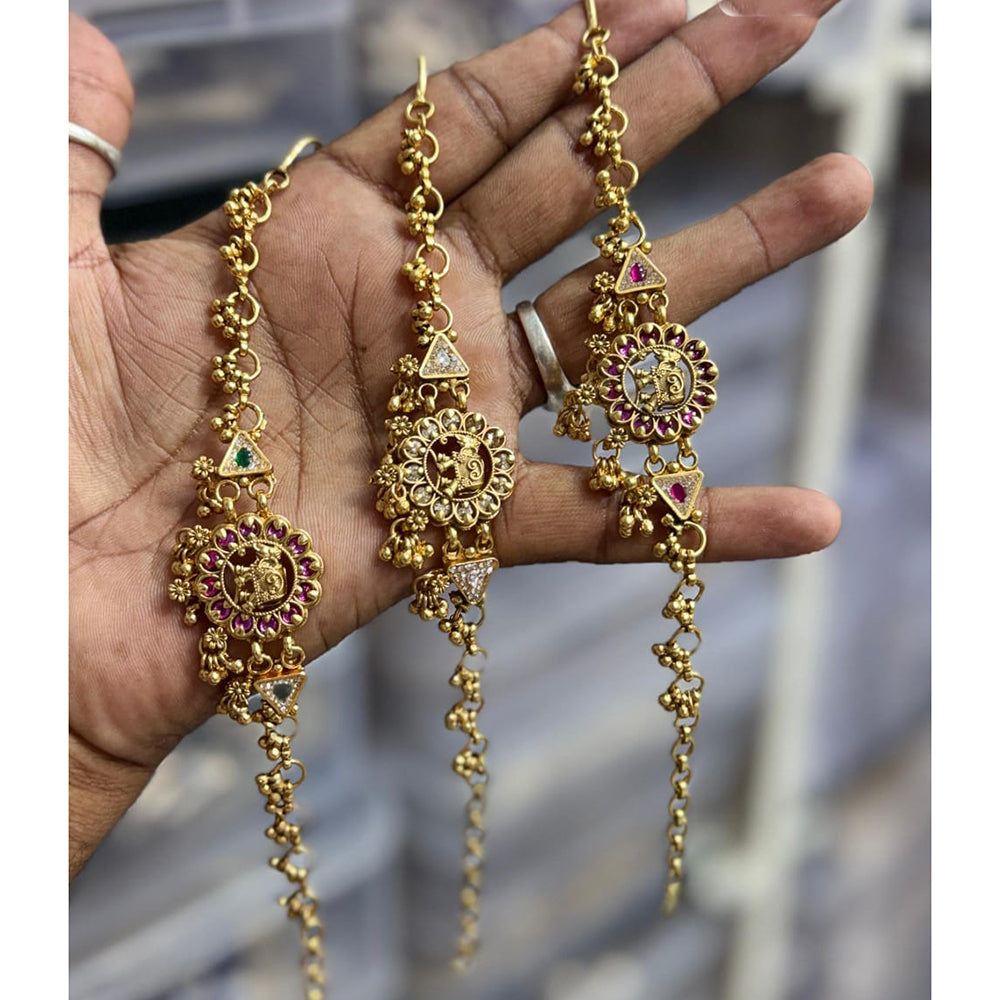 Manisha Jewellery Premium Pota Stone Adjustable Bracelet (One Piece Only)
