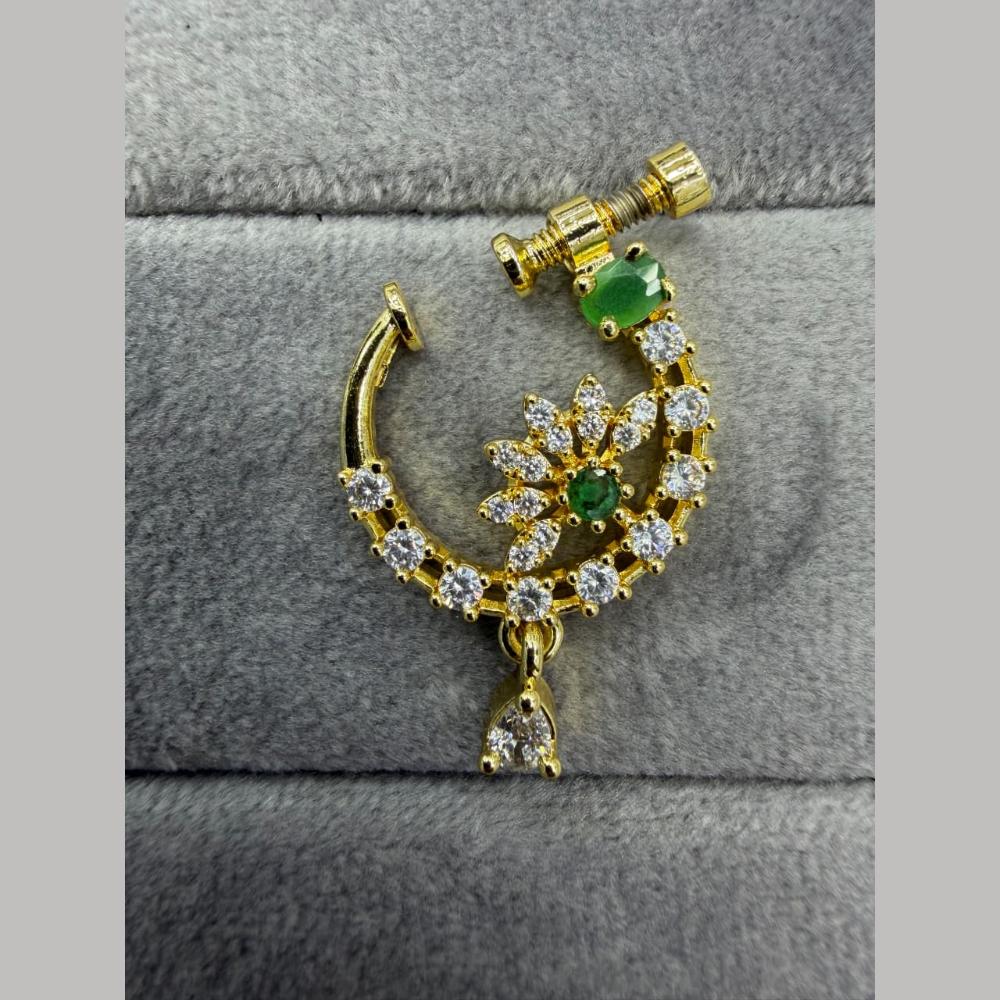 Manisha Jewellery Austrian Stone Designer Nose Ring