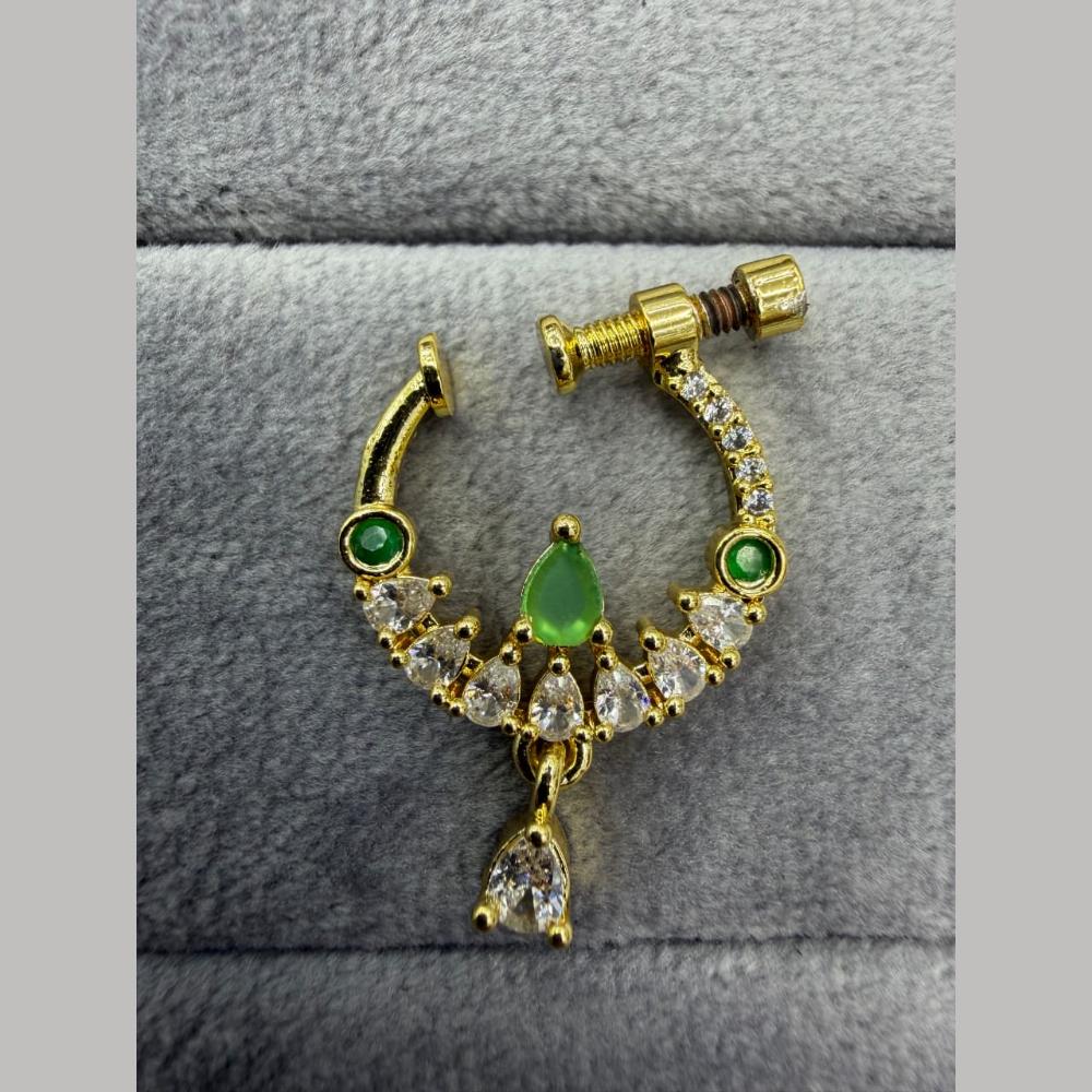 Manisha Jewellery Austrian Stone Designer Nose Ring