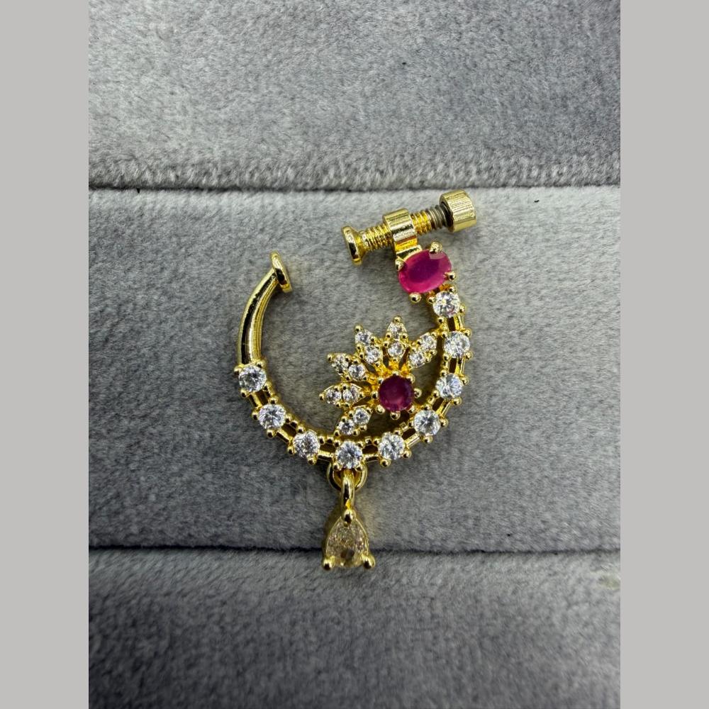 Manisha Jewellery Austrian Stone Designer Nose Ring