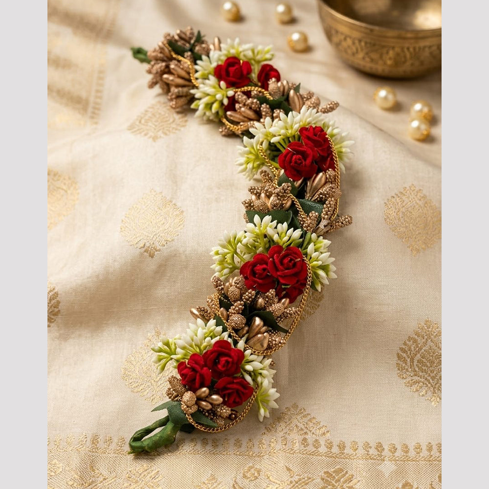 Manisha Jewellery Designer Artificial Floral Hair Accessories For Women