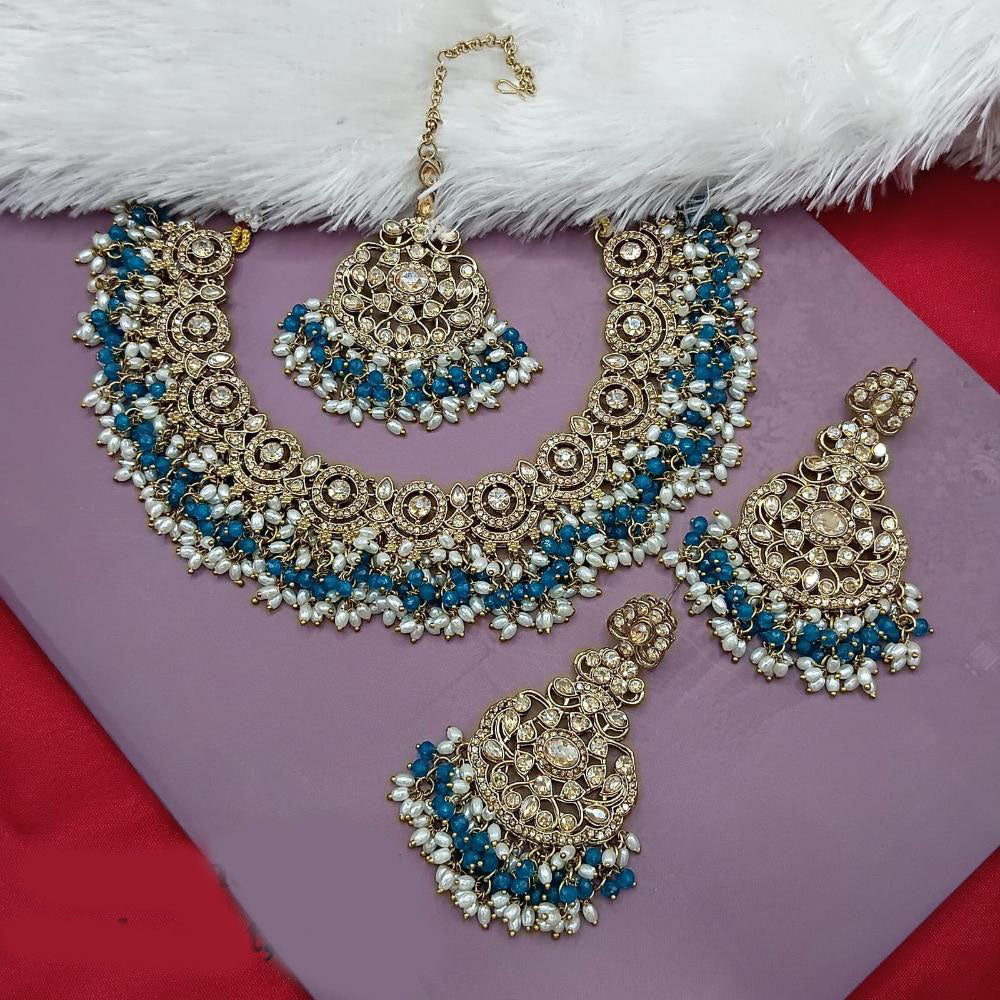 Lucentarts Jewellery Shimmering Crystal & Austrian Necklace Set