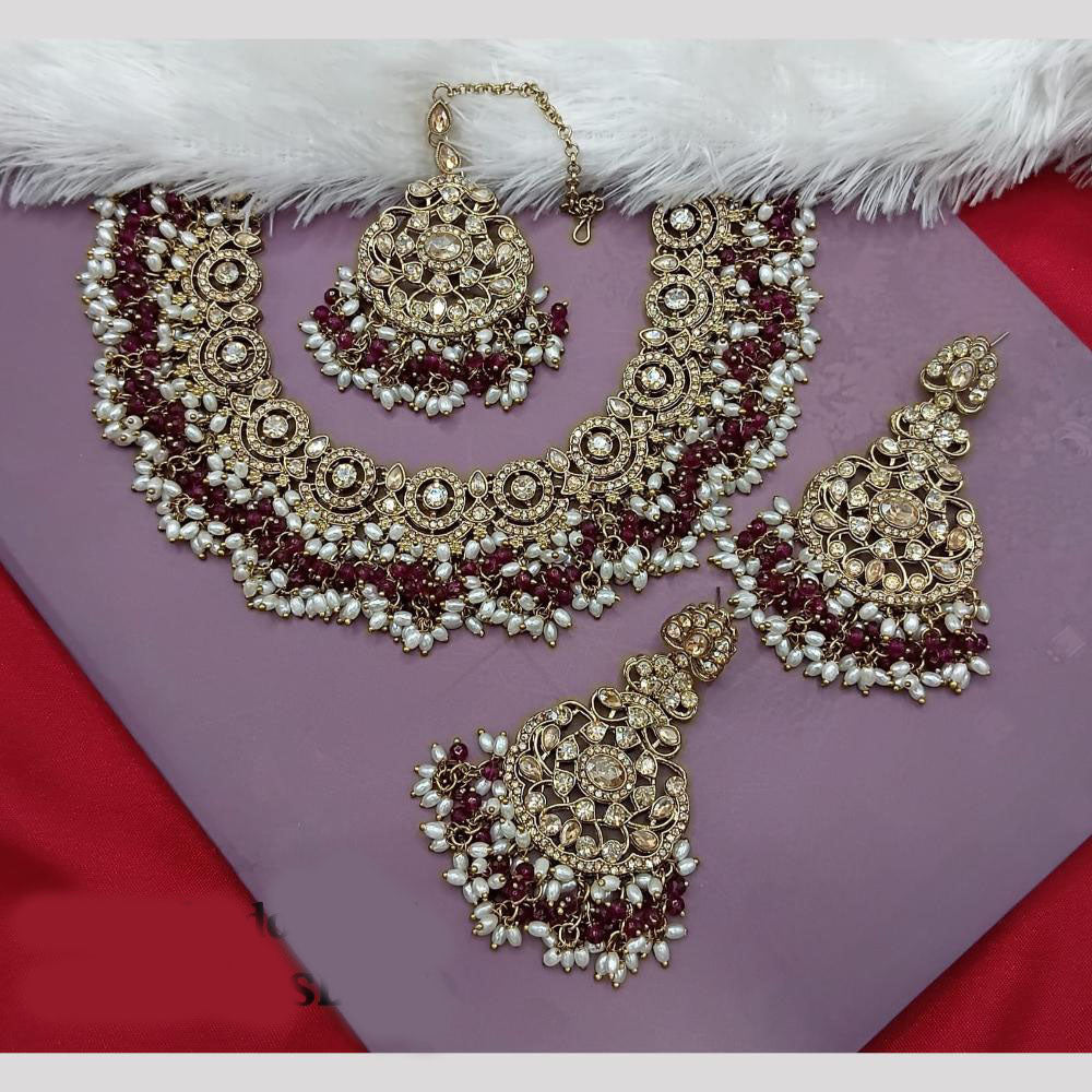 Lucentarts Jewellery Shimmering Crystal & Austrian Necklace Set