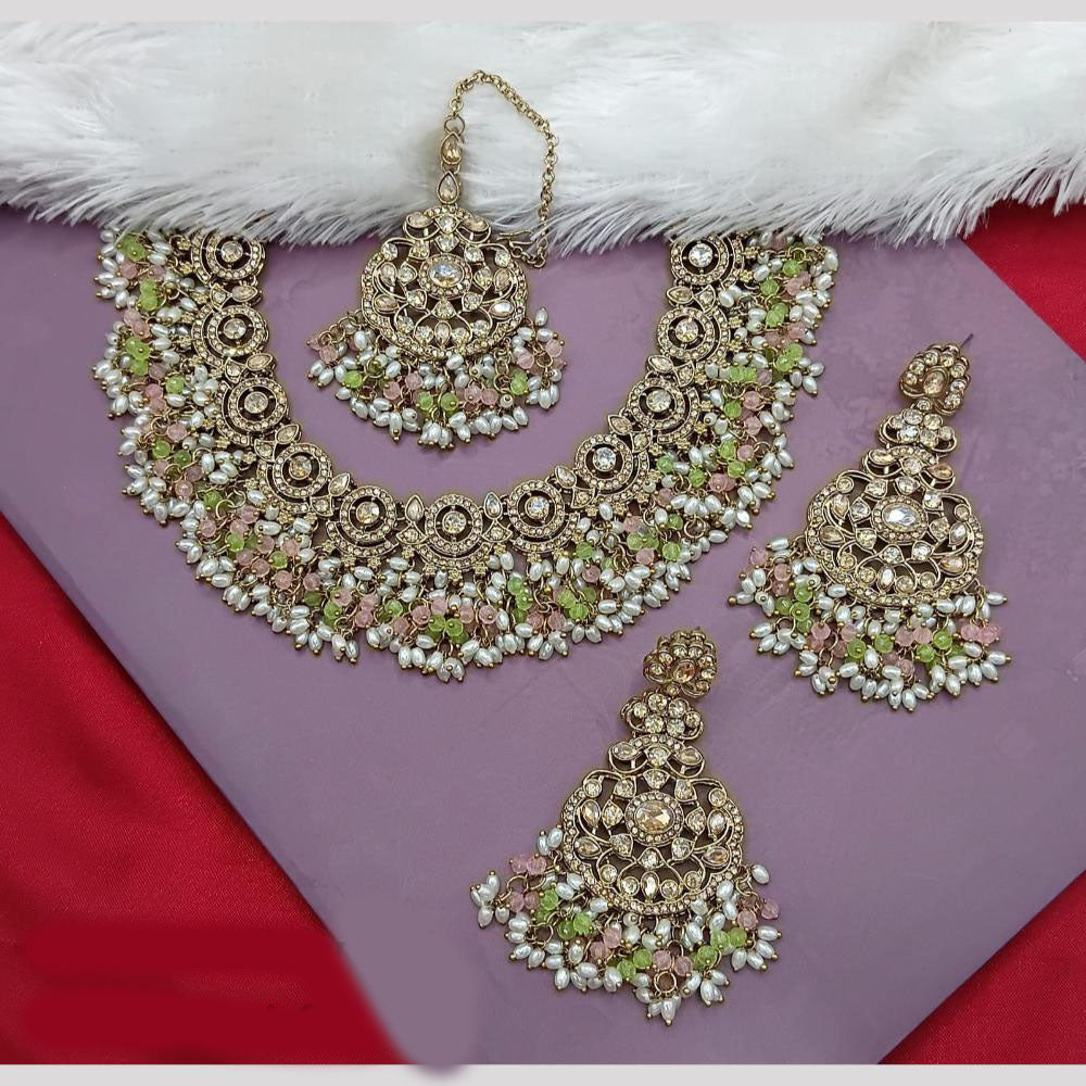 Lucentarts Jewellery Shimmering Crystal & Austrian Necklace Set