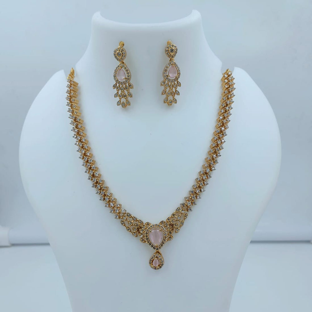 Lucentarts Jewellery Gorgeous Crystal Stone And Austrian Stone Necklace Set