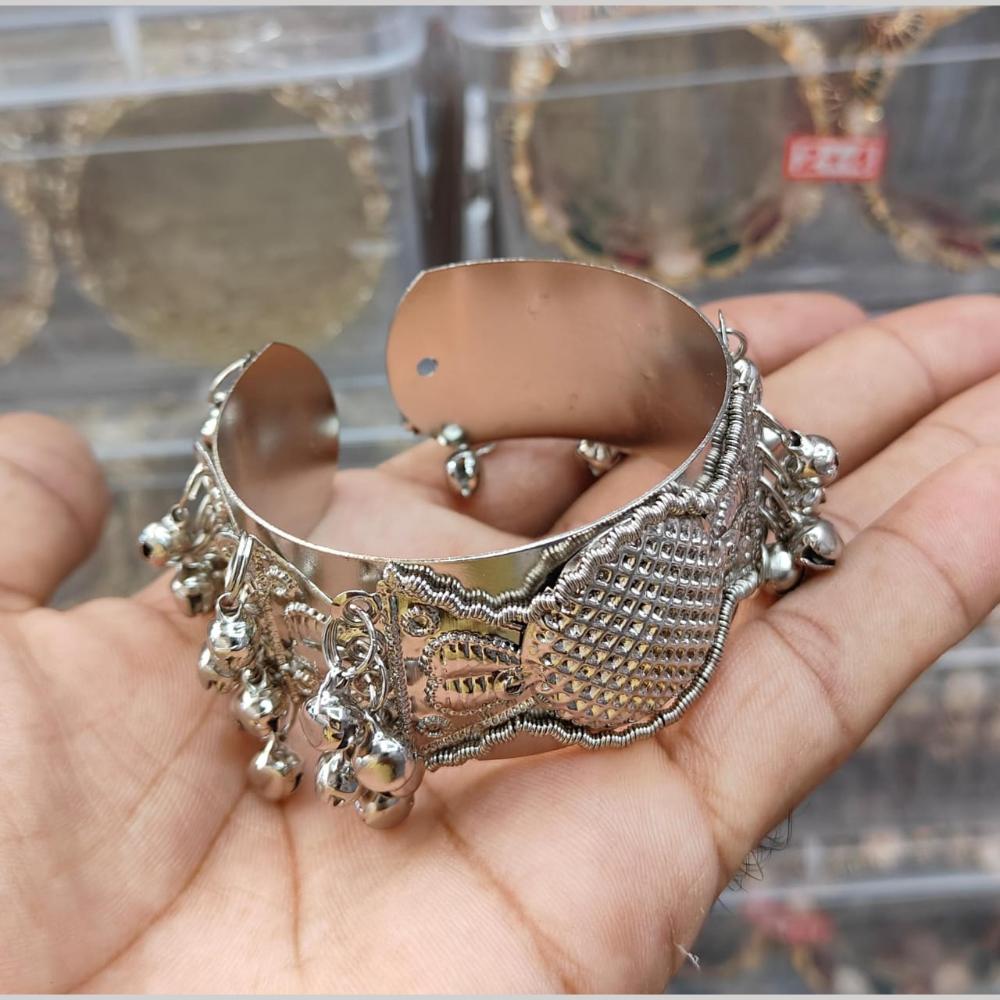 Pooja Bangle Silver Plated Kada