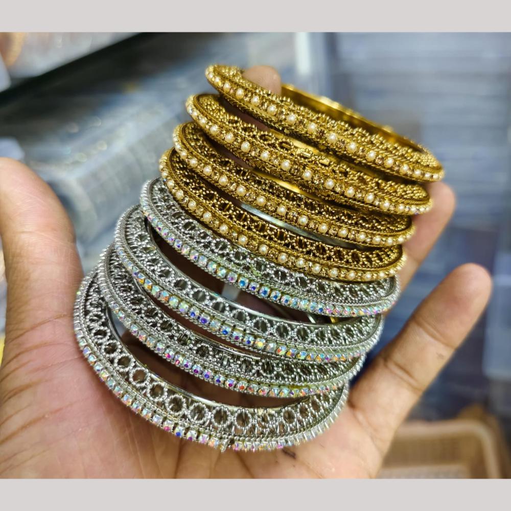 Pooja Bangles Austrian Stone Bangles Set