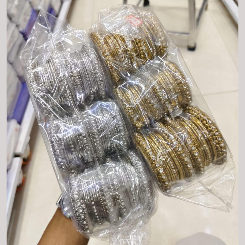 Pooja Bangles Austrian Stone Bangles Set