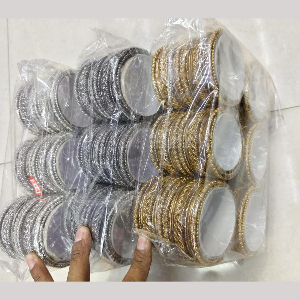 Pooja Bangles Austrian Stone Bangles Set