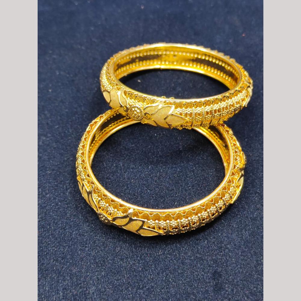 Pooja Bangles Gold Plated Bangles Set