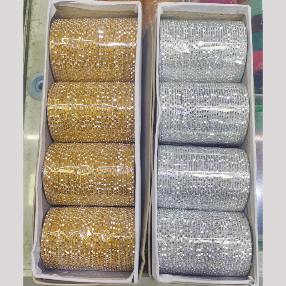Pooja Bangles Metal Bangle Set
