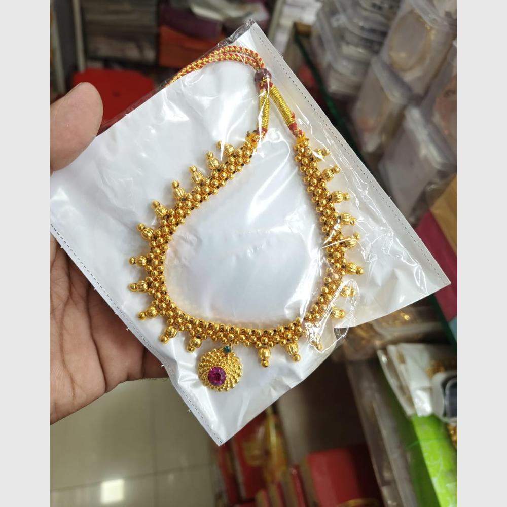 Pooja Bangles Authentic Handcrafted Thushi Necklace Inspired by Maharashtrian Heritage