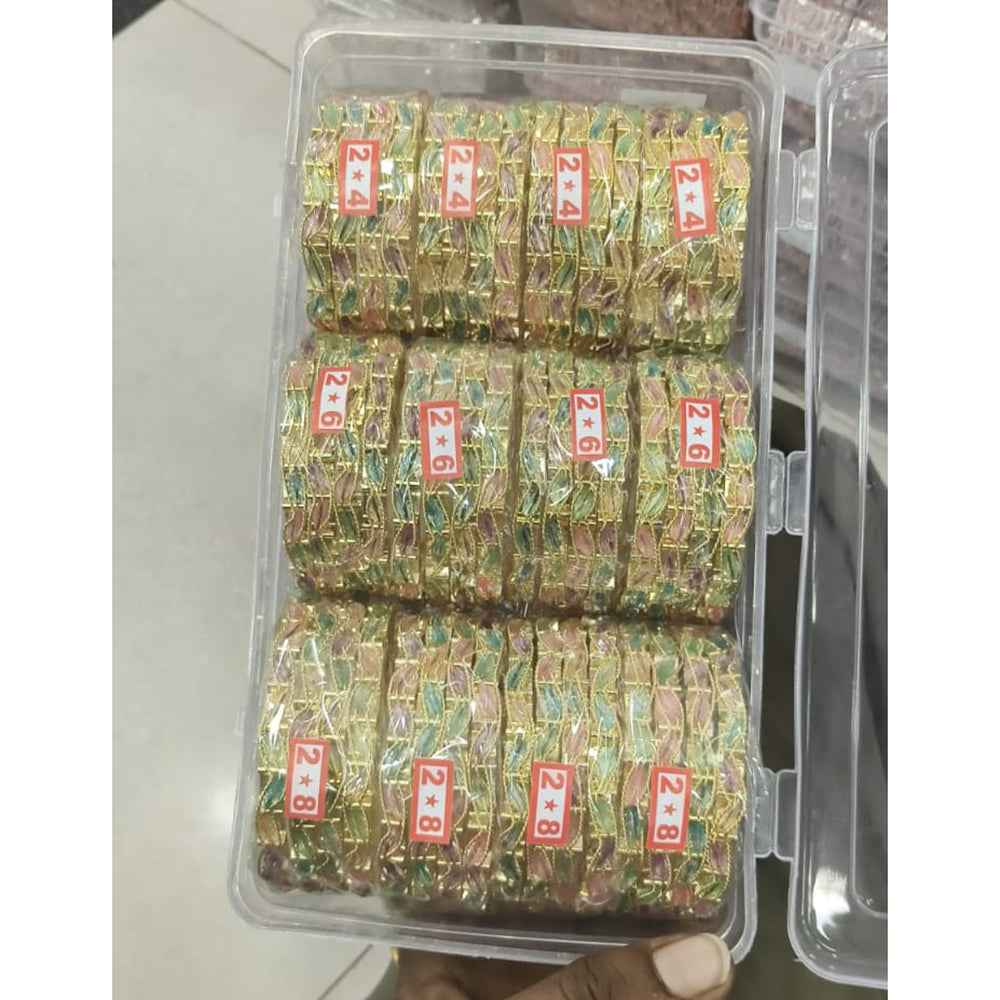 Pooja Bangles Heritage Meenakari Traditional Bangles Set