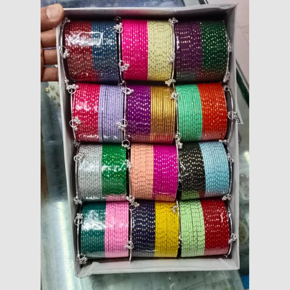 Pooja Bangles Fancy Wedding Wear Raindrop Kashmiri Bangles Set
