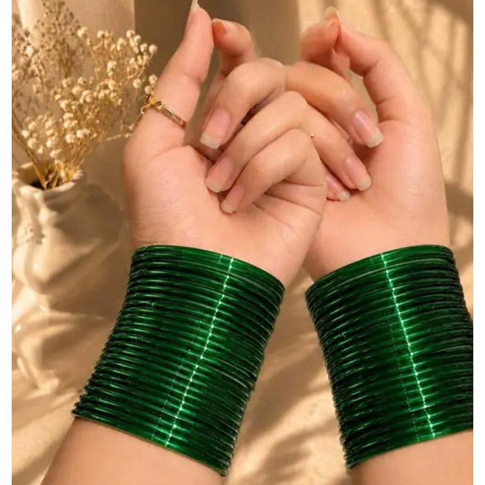 Pooja Bangles Glass Fancy Bangles Set