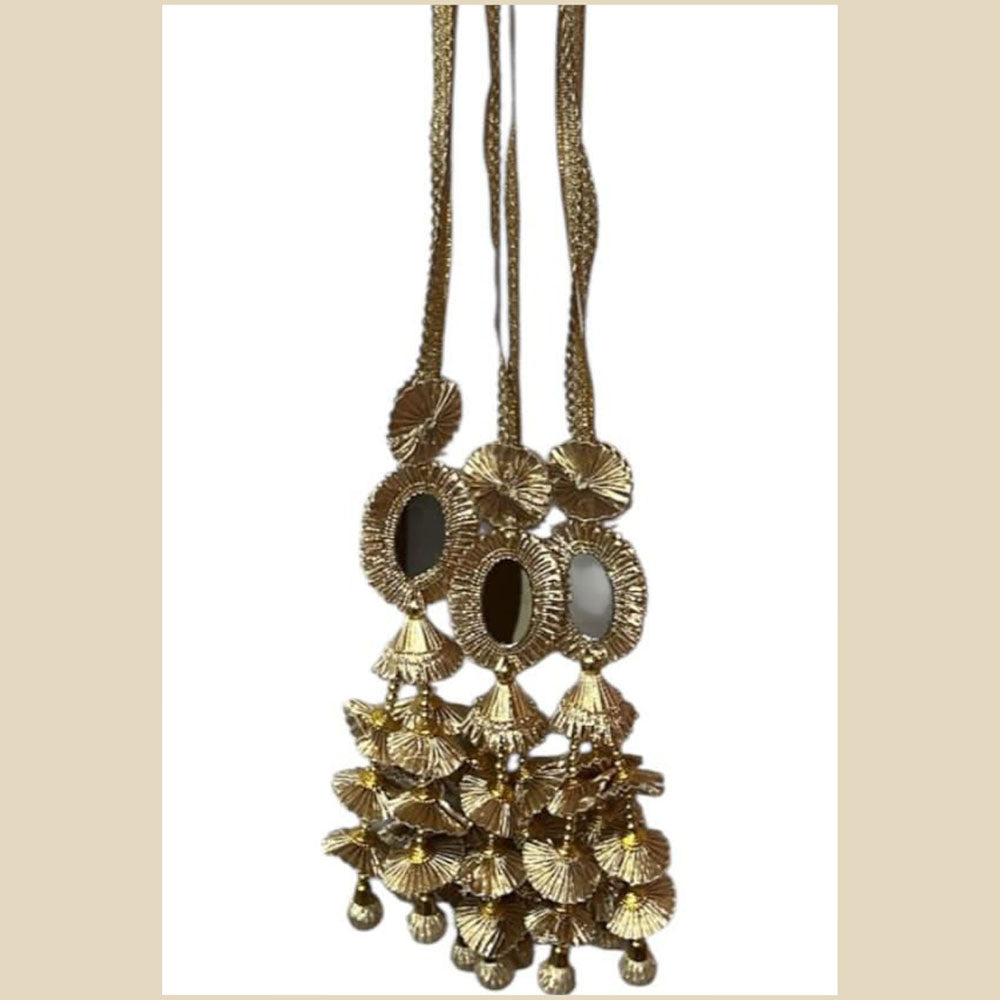 Hira Collections Colorful Hair Paranda with Tassels – Ethnic Indian Hair Jewelry