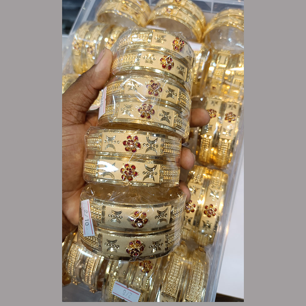 Pari Art Jewellery Forming Gold Bangles Set