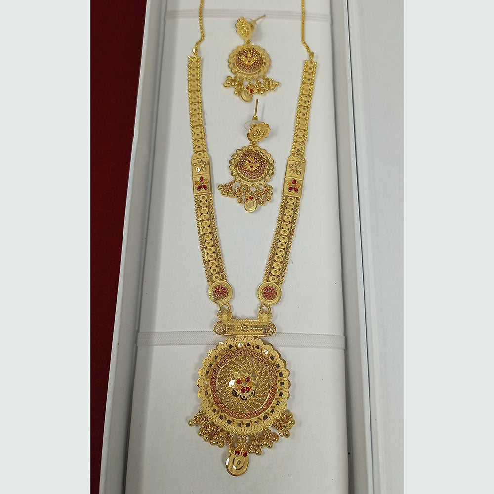 Pari Art Jewellery Forming Long Necklace Set