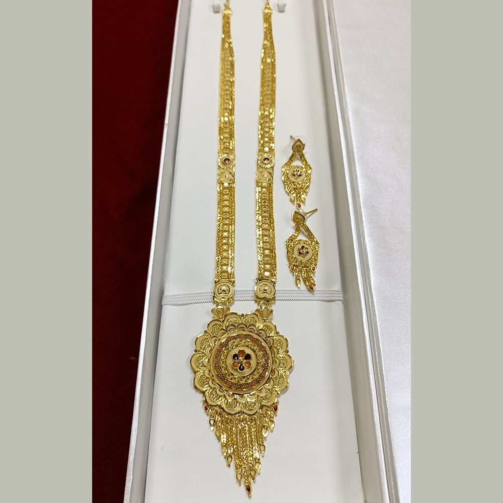 Pari Art Jewellery Forming Long Necklace Set
