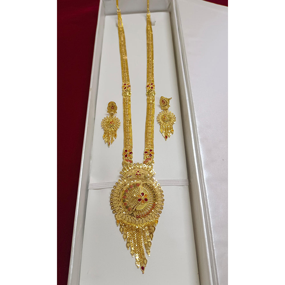Pari Art Jewellery Forming Long Necklace Set