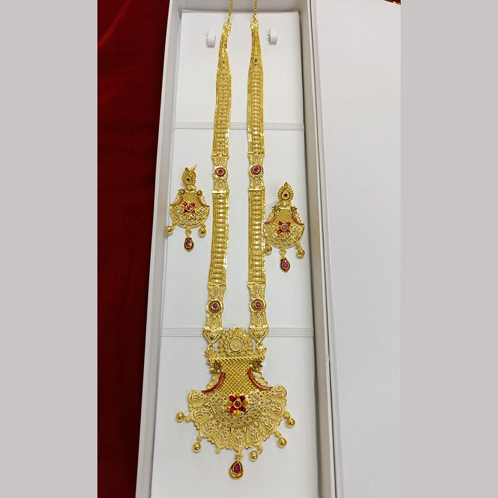 Pari Art Jewellery Forming Long Necklace Set