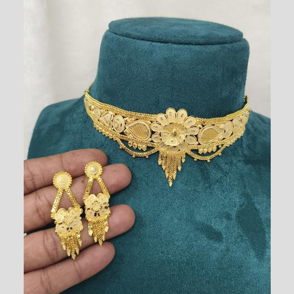 Pari Art Jewellery Forming Choker Necklace Set
