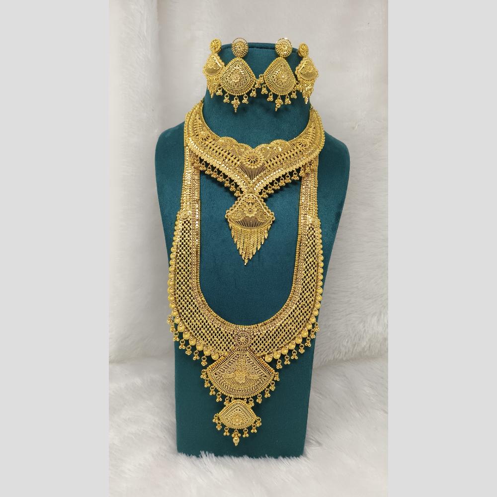Pari Art Jewellery Forming Double Necklace Set