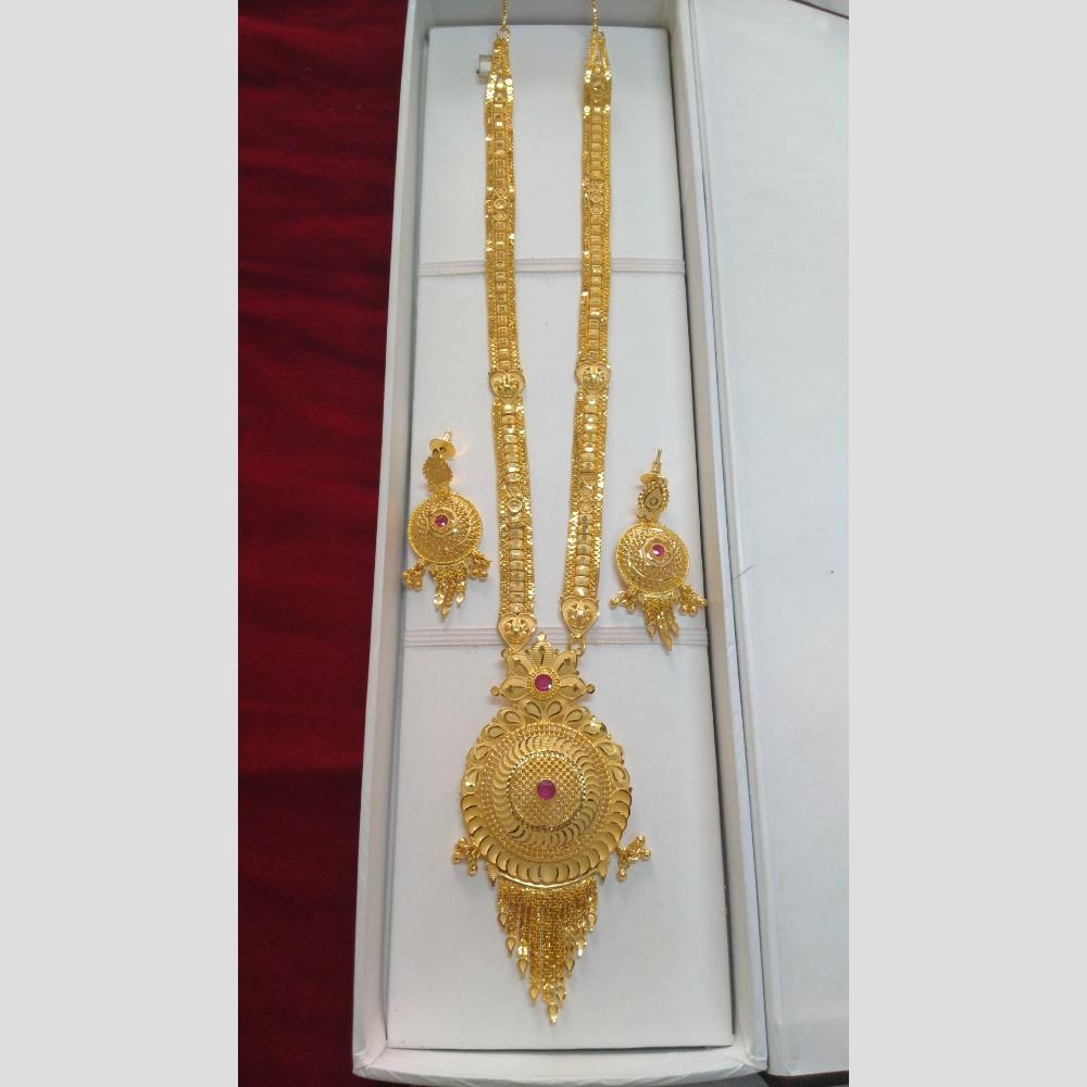Pari Art Jewellery Forming Long Necklace Set