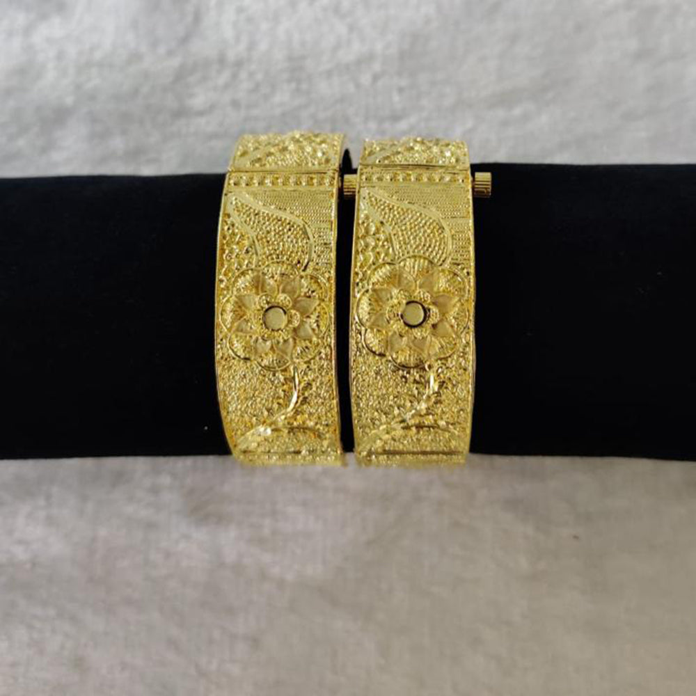 Pari Art Jewellery Ethnic Openable Forming Bangles for Women