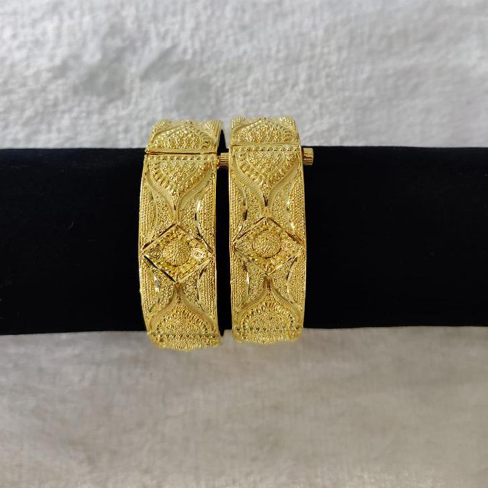 Pari Art Jewellery Ethnic Openable Forming Bangles for Women