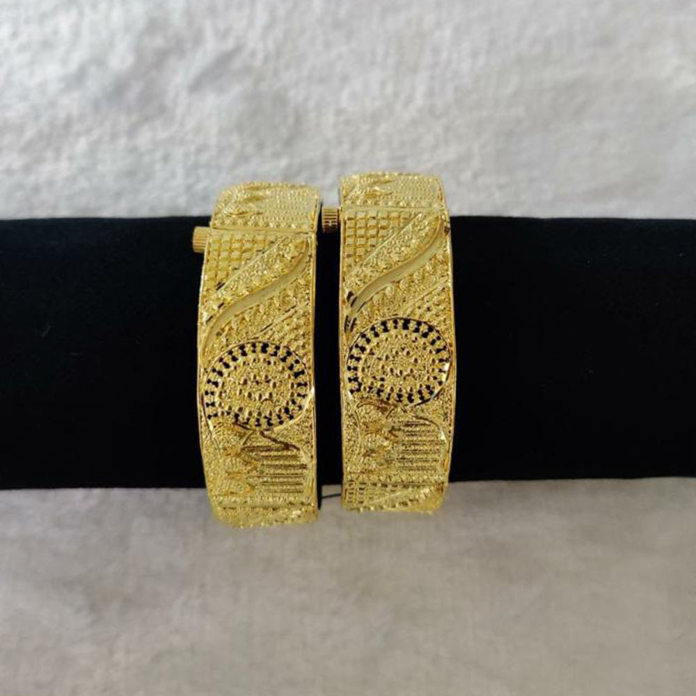 Pari Art Jewellery Ethnic Openable Forming Bangles for Women