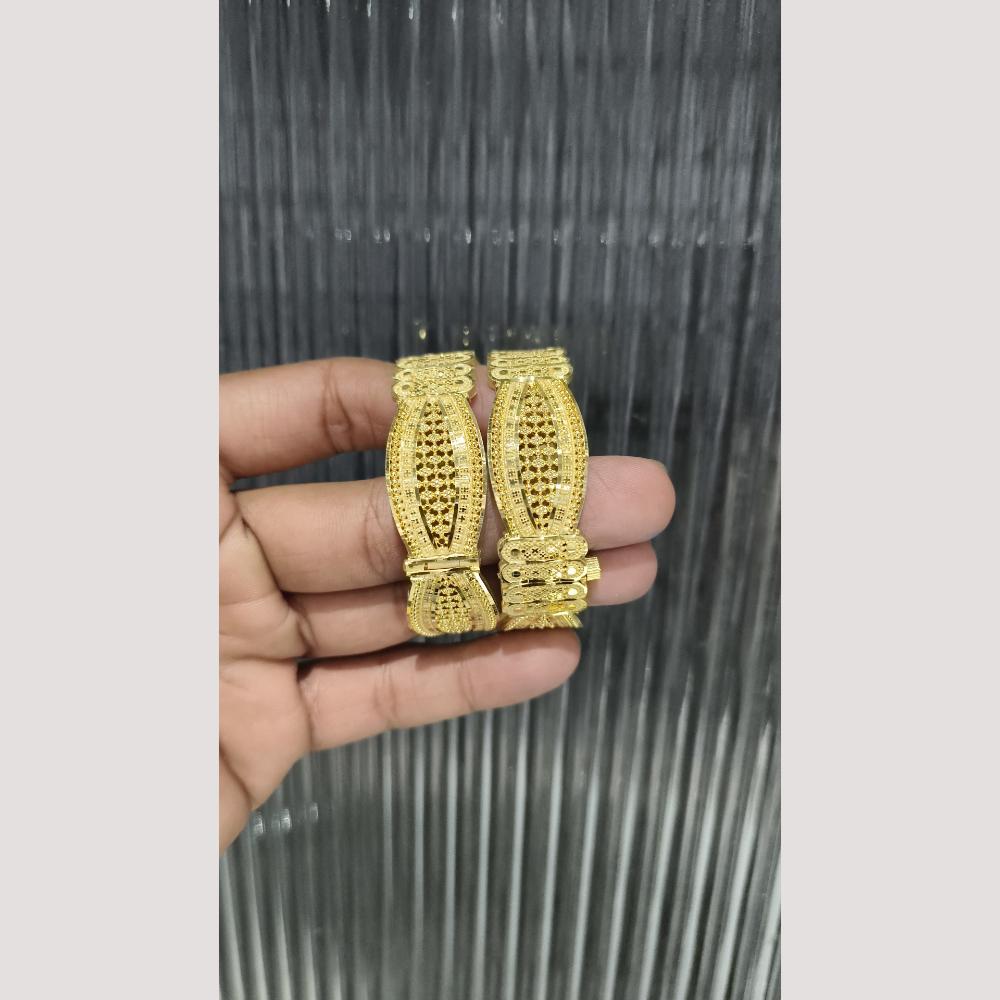 Pari Art Jewellery Ethnic Openable Forming Bangles for Women