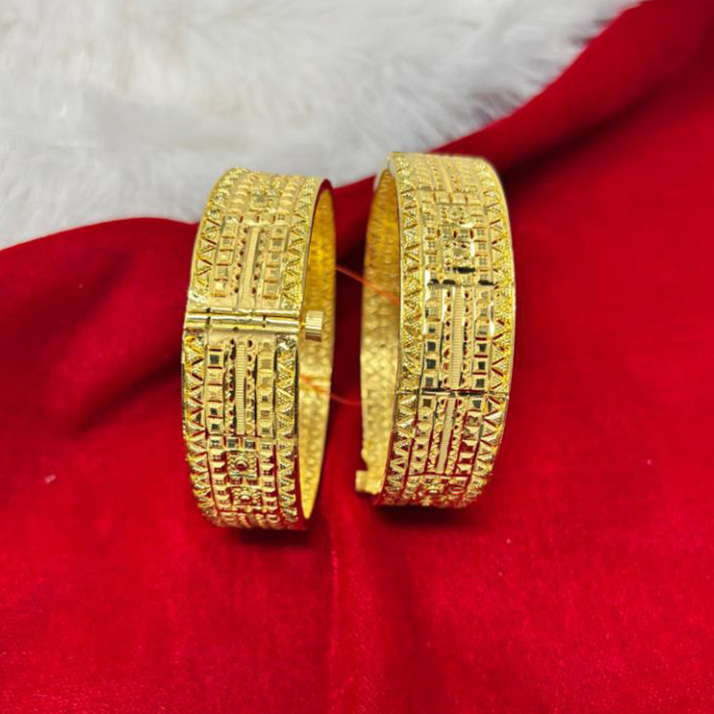 Pari Art Jewellery Ethnic Openable Forming Bangles for Women